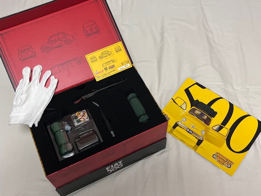 ルパン三世　カリオストロの城　FIAT 500 1/12スケールモデル