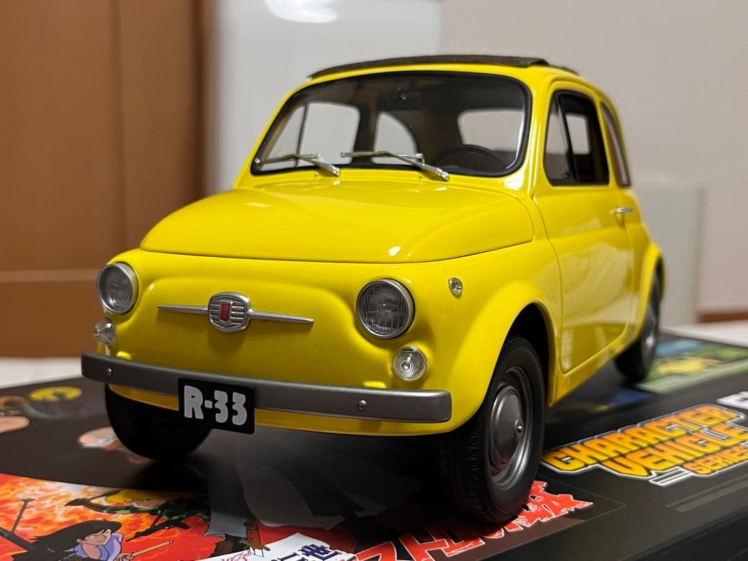 ルパン三世　カリオストロの城　FIAT 500 1/12スケールモデル