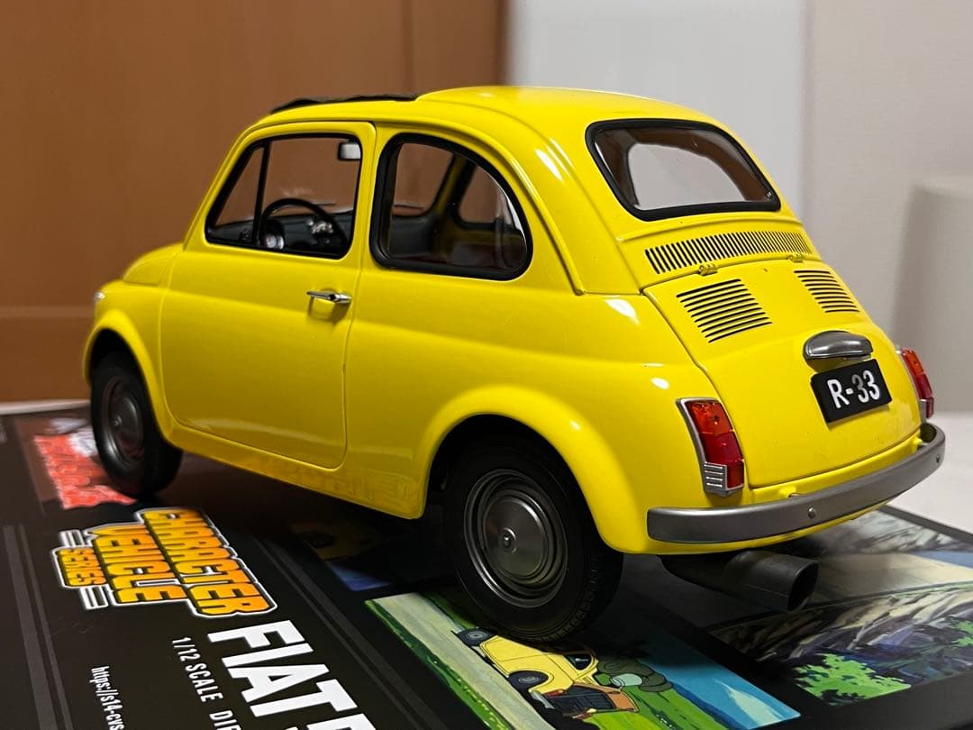 ルパン三世　カリオストロの城　FIAT 500 1/12スケールモデル
