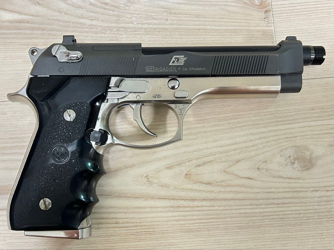 a*m様 東京マルイ M92F クロームステンレス カスタムスライド