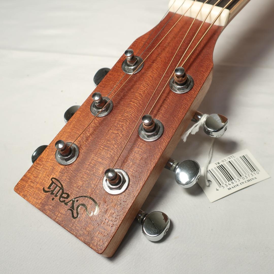 ほぼ未使用 S.Yairi YM-03/NTL ミニギター ケース付 トップ単板