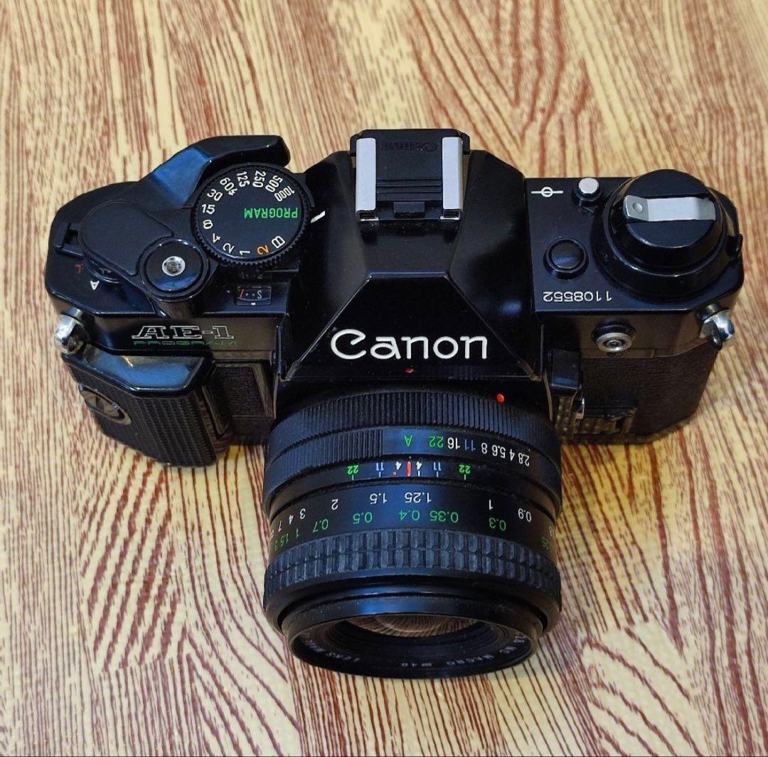Canon AE-1 program＋28mmF2.8レンズ