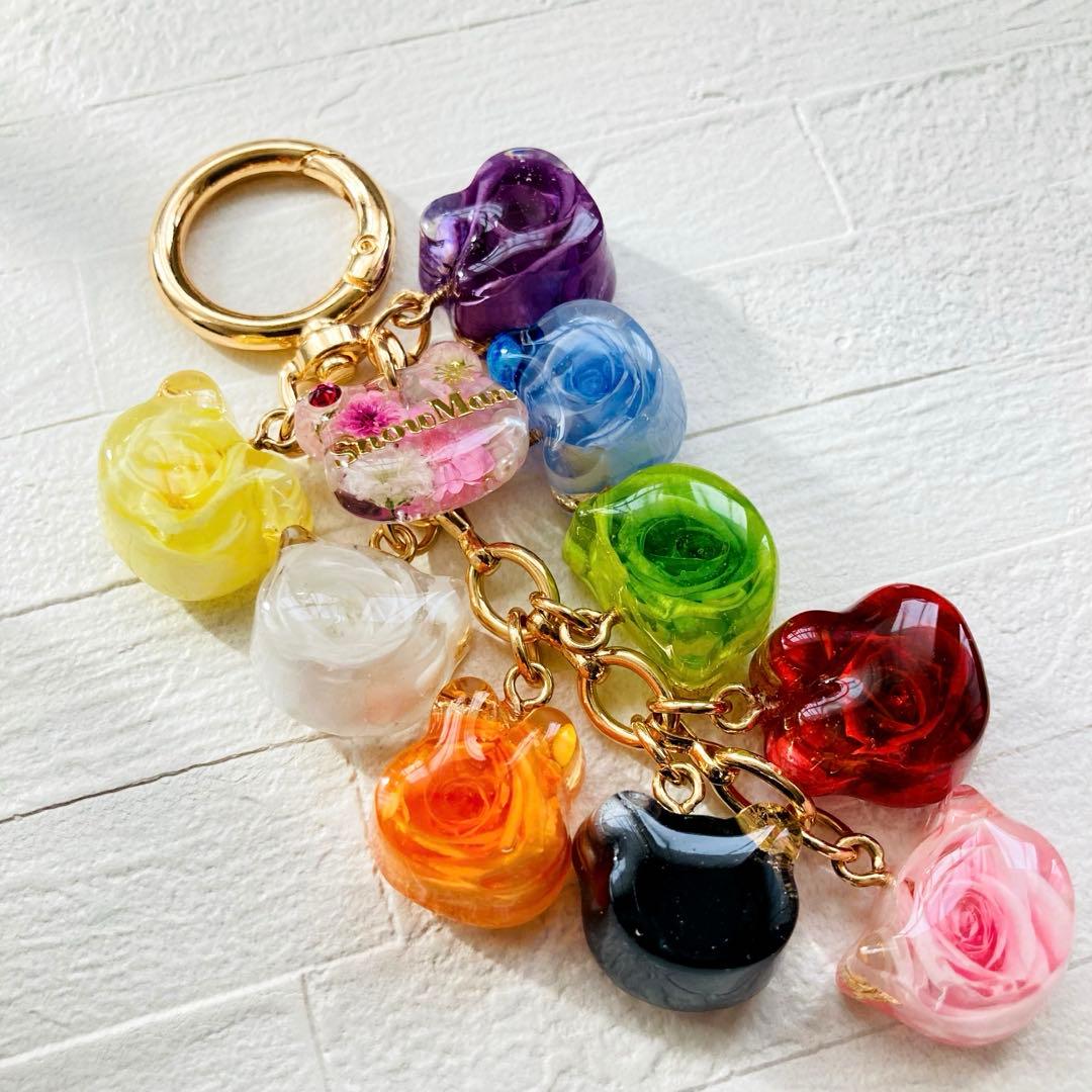 サマーティーページ、レジンキーホルダー