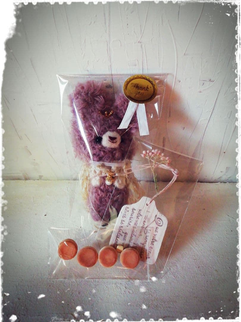 野ねずみさん♫編みぐるみ＋天使の羽飾り