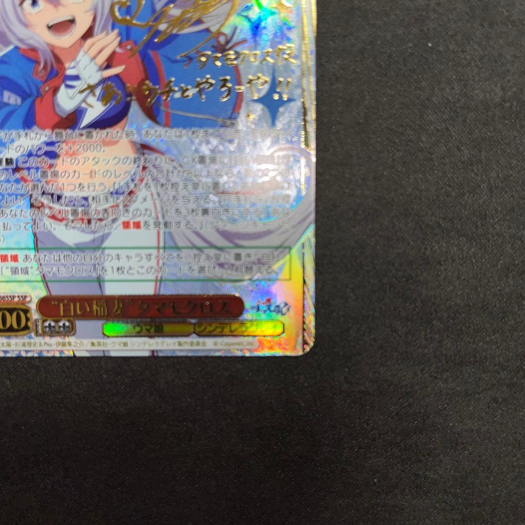 ヴァイスシュヴァルツ　ウマ娘シンデレラグレイ　タマモクロス　SSP