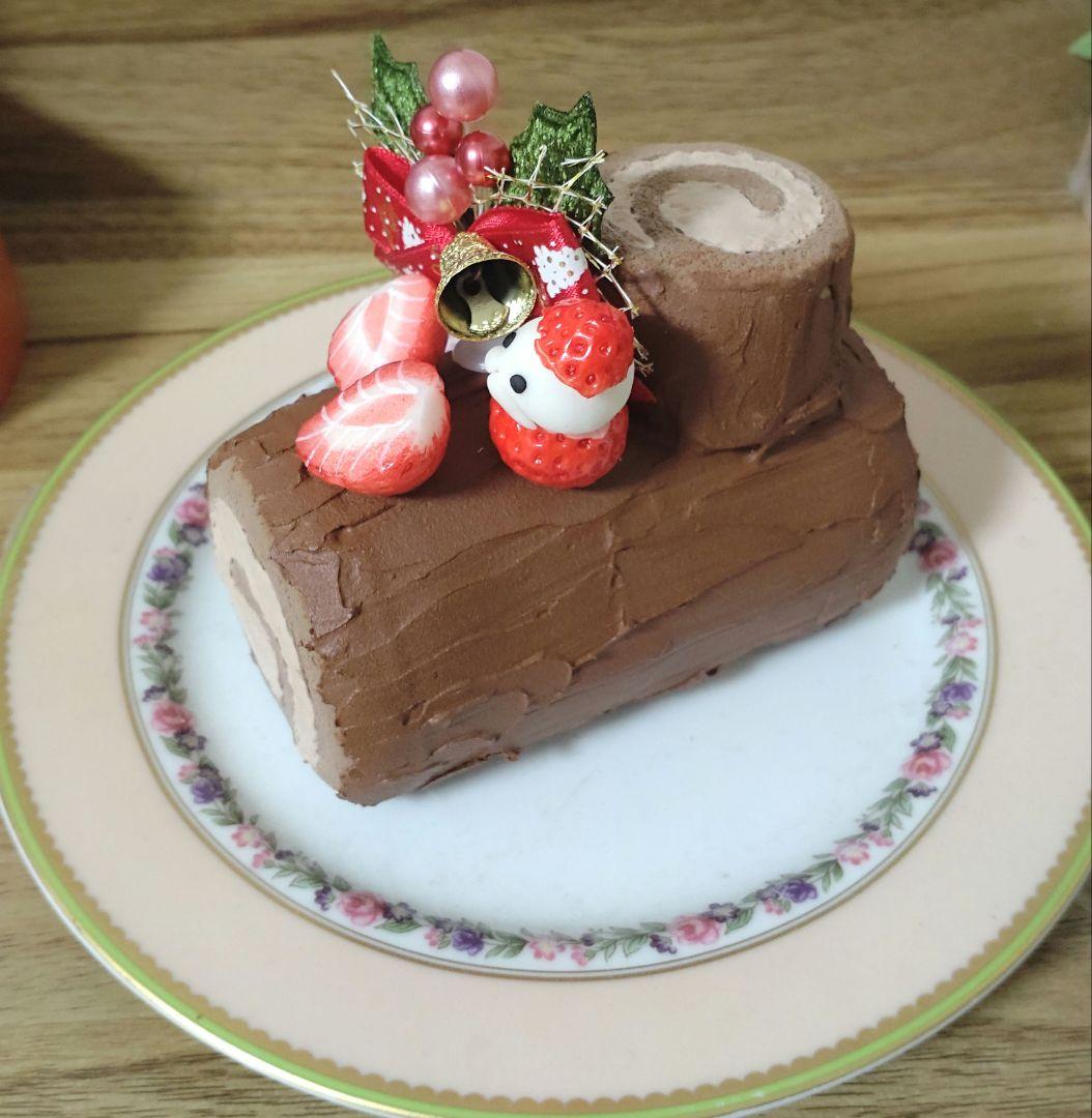 ブッシュドノエル フェイクスイーツ 食品サンプル クリスマス ケーキ
