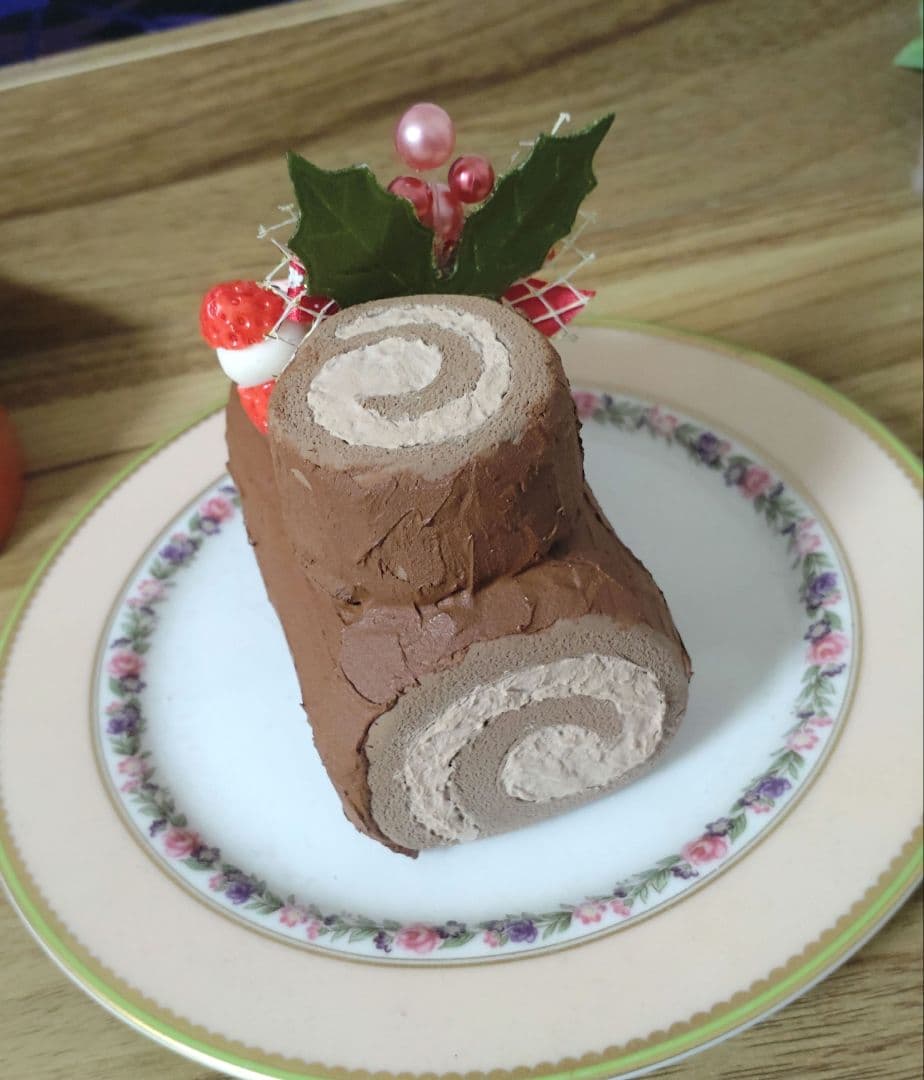 ブッシュドノエル フェイクスイーツ 食品サンプル クリスマス ケーキ