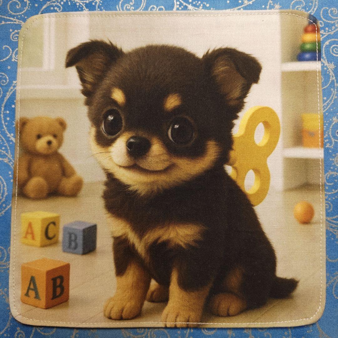 ななちゃん　ハンカチ　チワワ柄　18枚