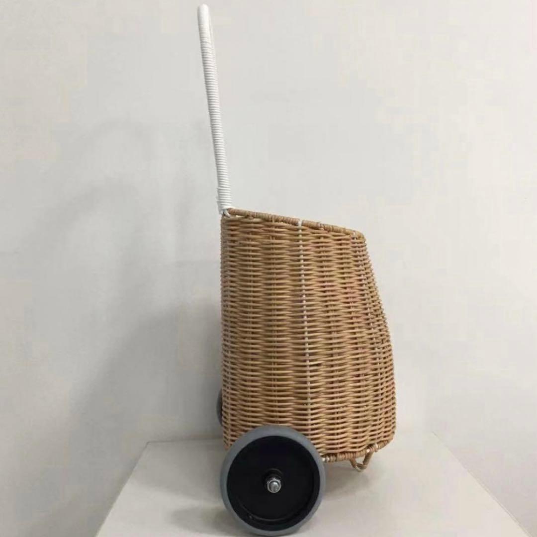 インテリア　ナチュラル　韓国インテリア　バスケット　収納　ラギーバスケット