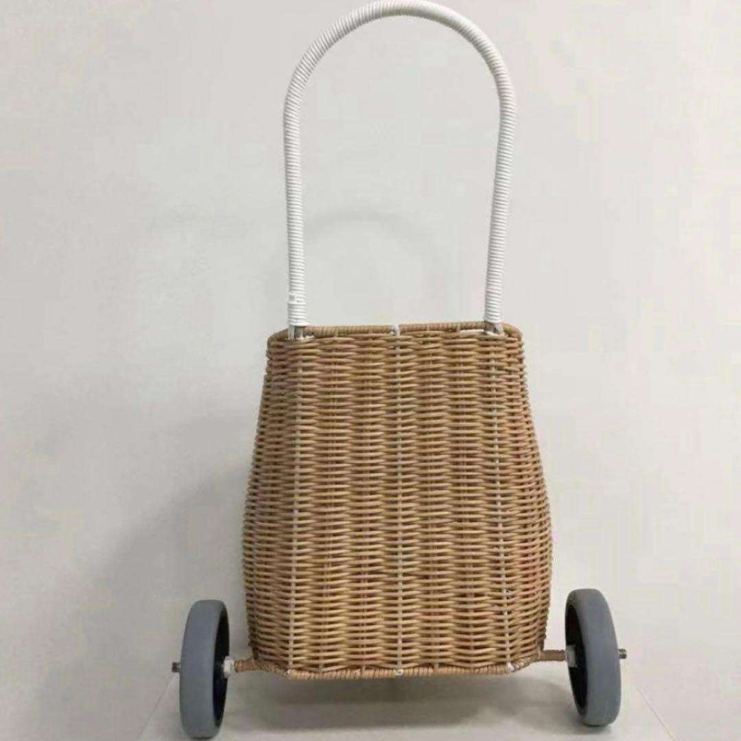 インテリア　ナチュラル　韓国インテリア　バスケット　収納　ラギーバスケット