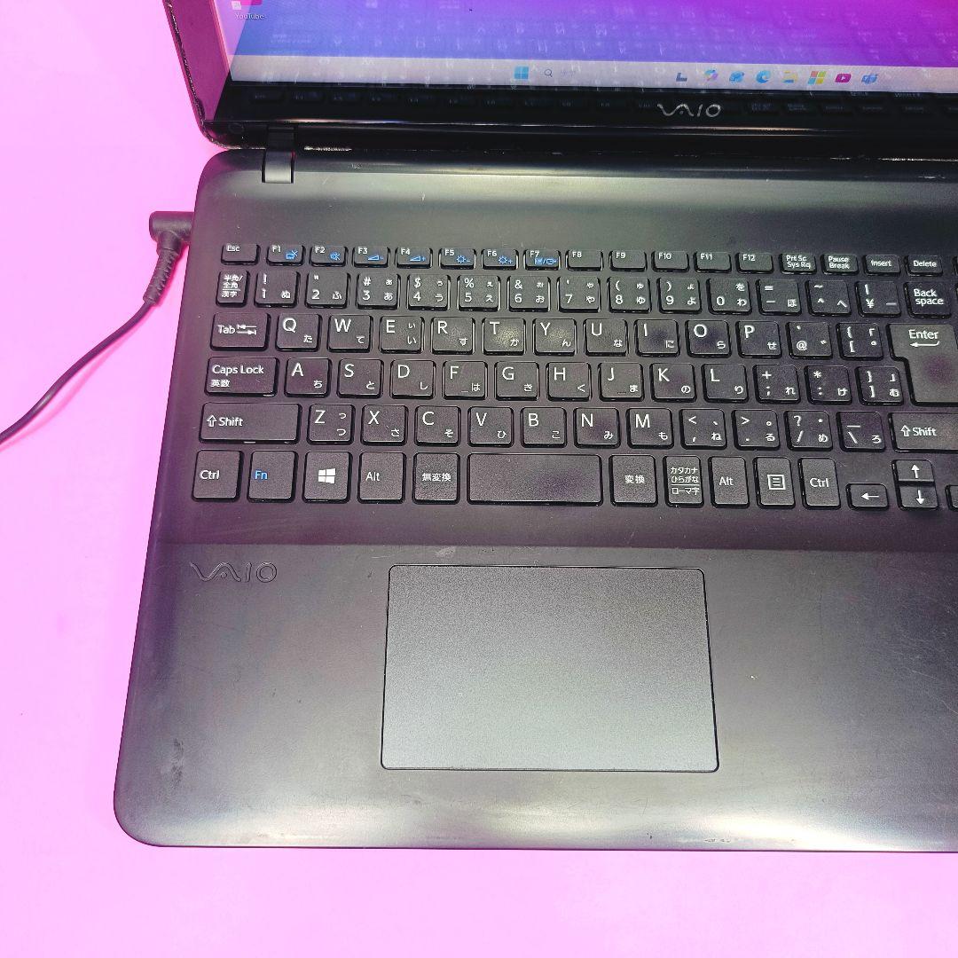 【お買い得‼️】i7✨12GB✨タッチパネル✨VAIO✨カメラ付きノートパソコン