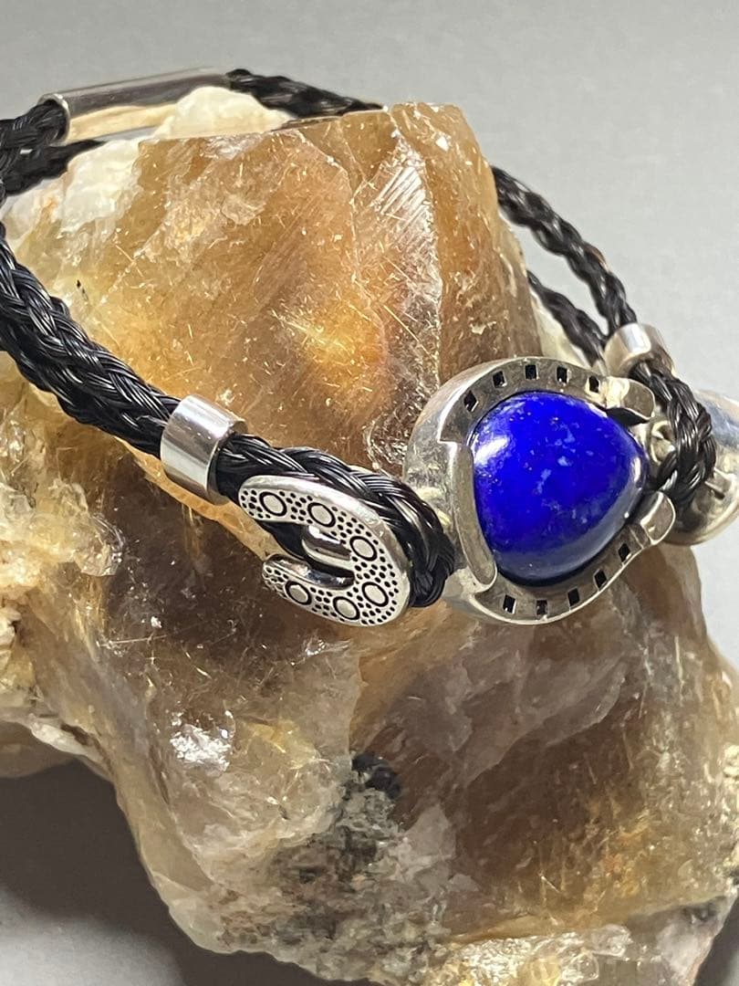 ホースブレスレット ラピスラズリ