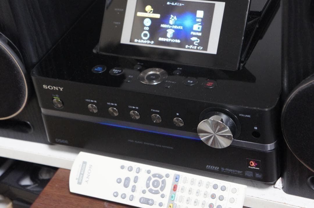 動作美品（MD以外）SONY ミニコンポNAS-M700HD 0403