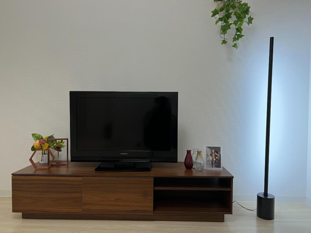 縦横2way LEDフロアスタンド 黒色