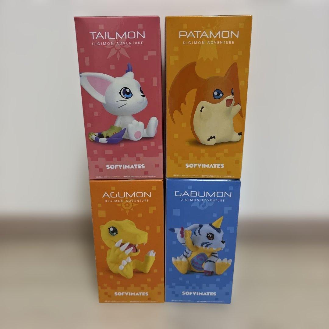 デジモンアドベンチャー SOFVIMATES 4個セット