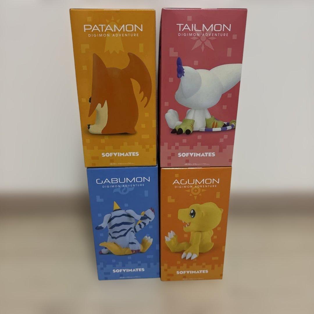 デジモンアドベンチャー SOFVIMATES 4個セット