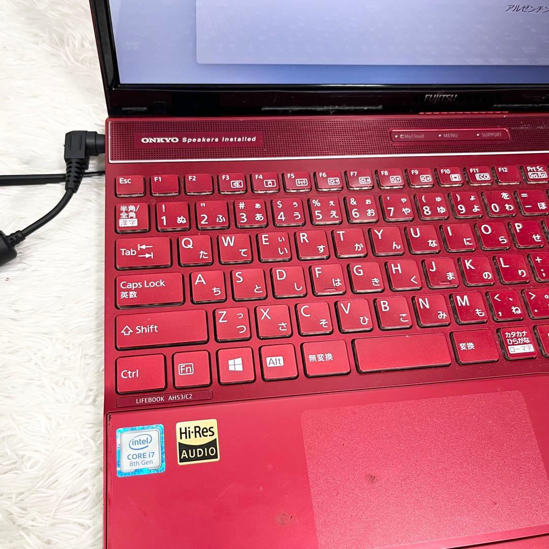 富士通 FUJITSU ノートパソコン FMV LIFEBOOK AH53/C2