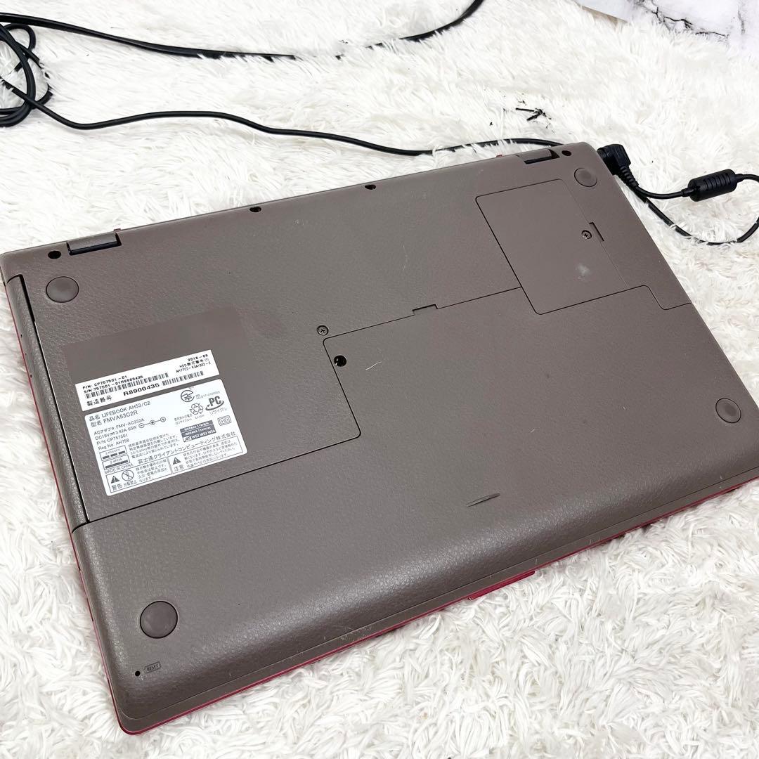 富士通 FUJITSU ノートパソコン FMV LIFEBOOK AH53/C2