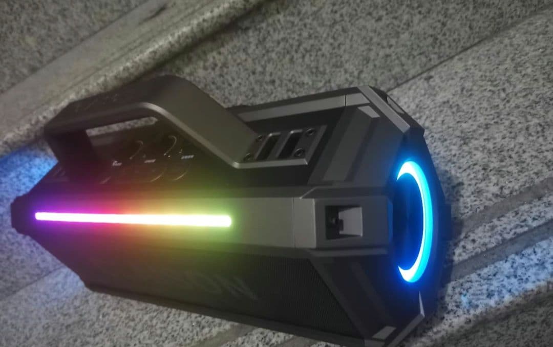 CLAISON ワイヤレススピーカー マイク2本付き カラオケ