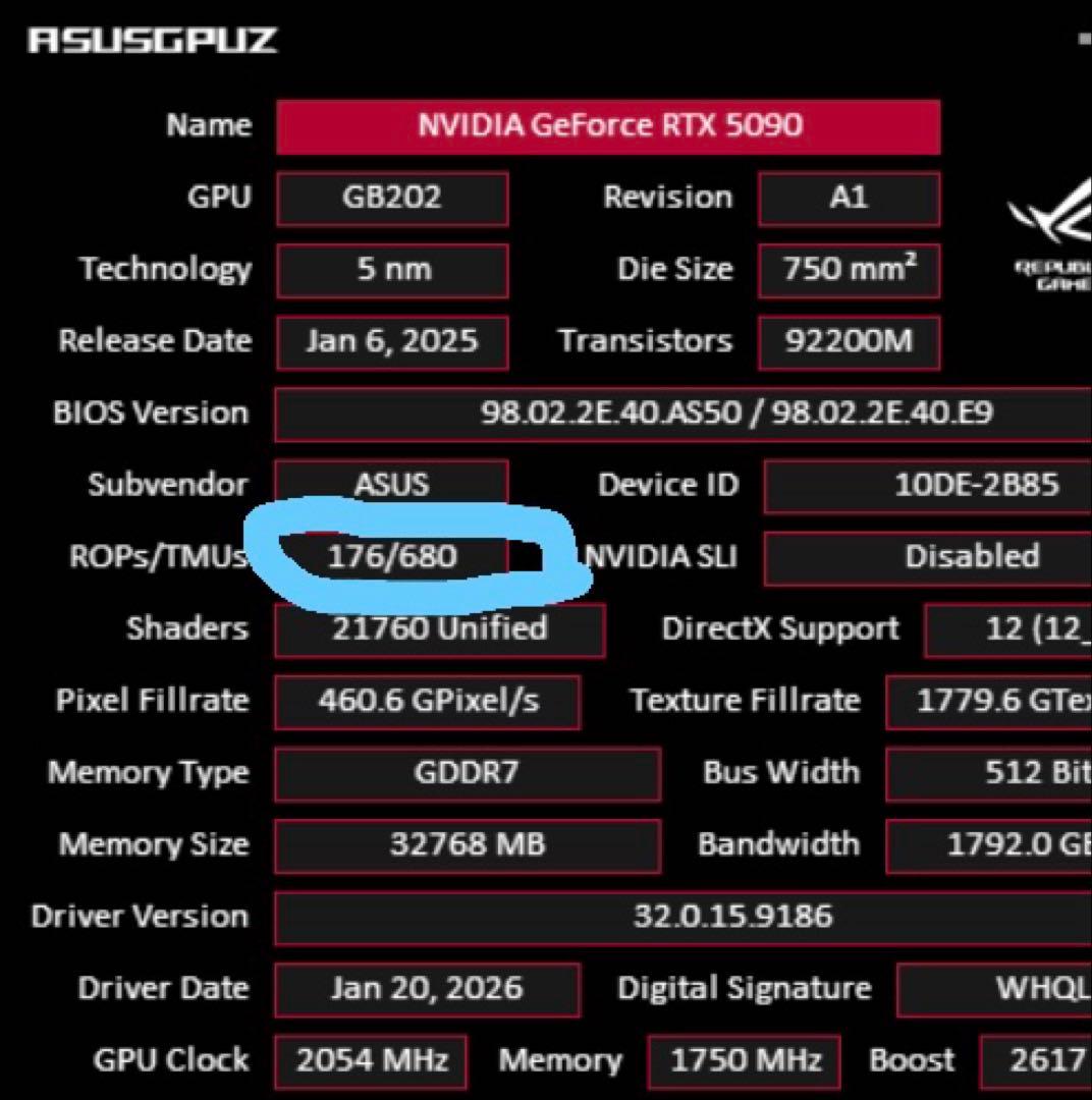 RTX5090 ASUS ROG ASTRAL LC 水冷