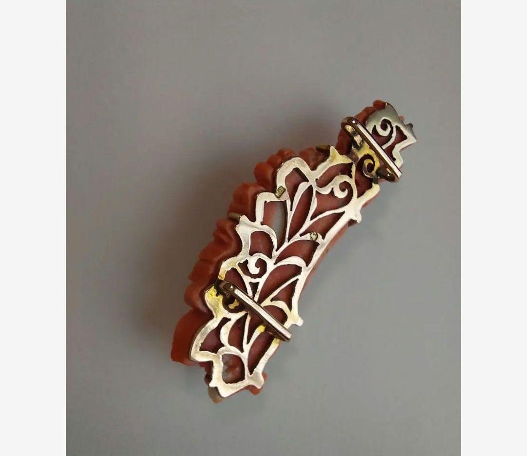 K9 玉？ 刻印あり　帯留め　アンティーク~セミアンティーク