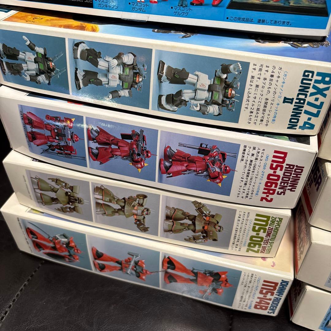 ガンプラセット 1/144 MSV 10点　旧キット+情景模型