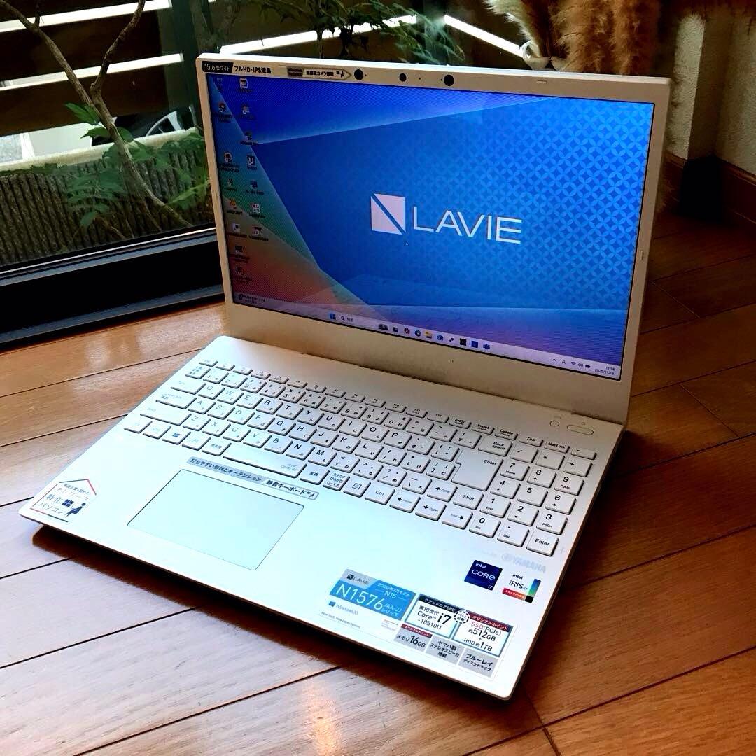 NEC LaVie N1576/AAW(M.2 SSD1TB ＋HDD1TB)