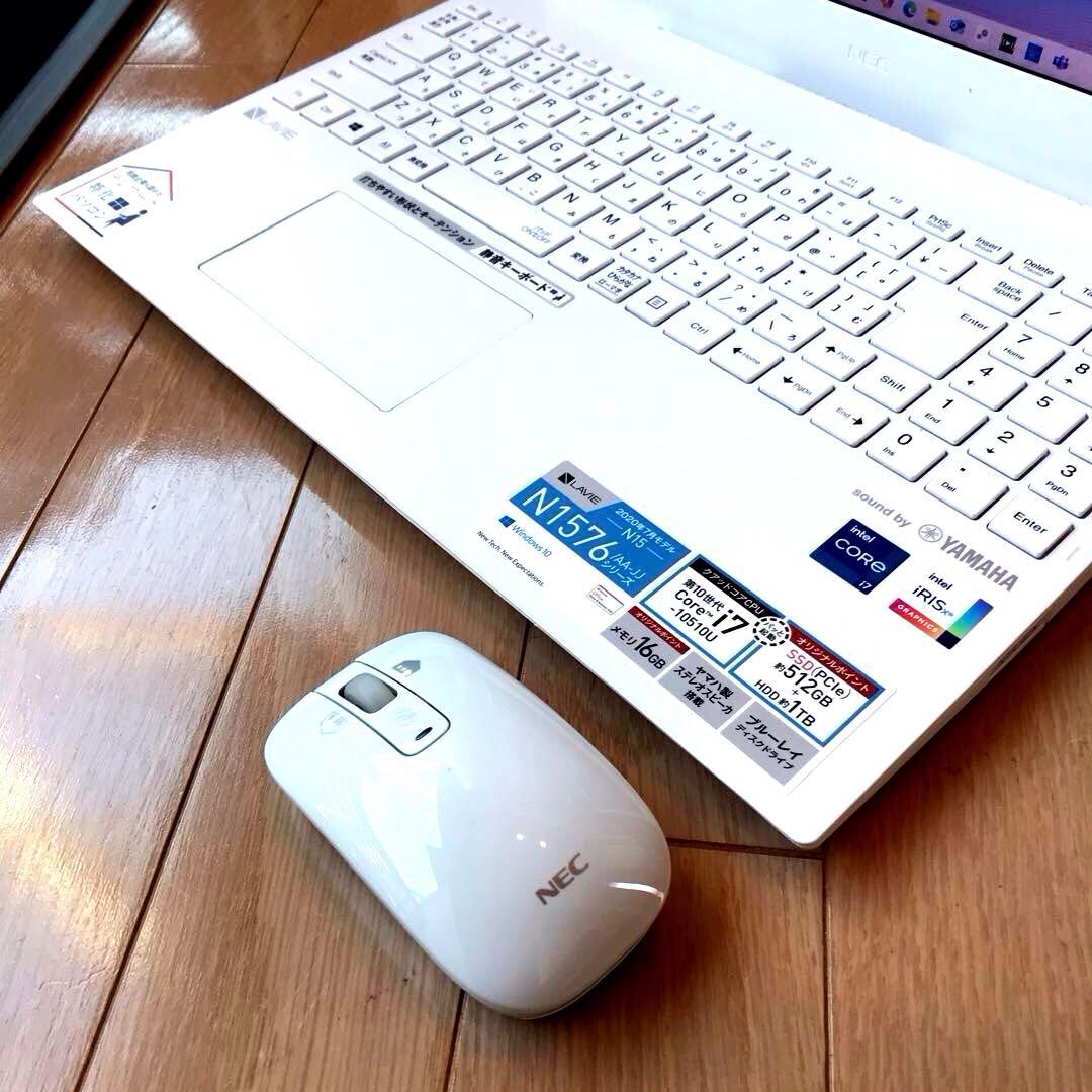 NEC LaVie N1576/AAW(M.2 SSD1TB ＋HDD1TB)