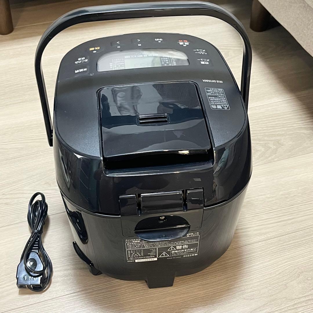 アイリスオーヤマ 炊飯器 1升炊き2022年製 マイコン式 40銘柄炊き分け