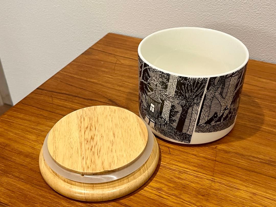 【廃盤品】 アラビア 食器 キャニスター ムーミン アドベンチャー