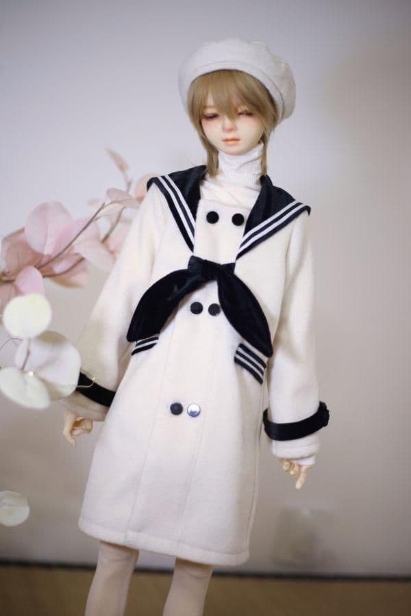WN54 bjd 1/3 ドール　衣装　日常　コート　ハンドメイド