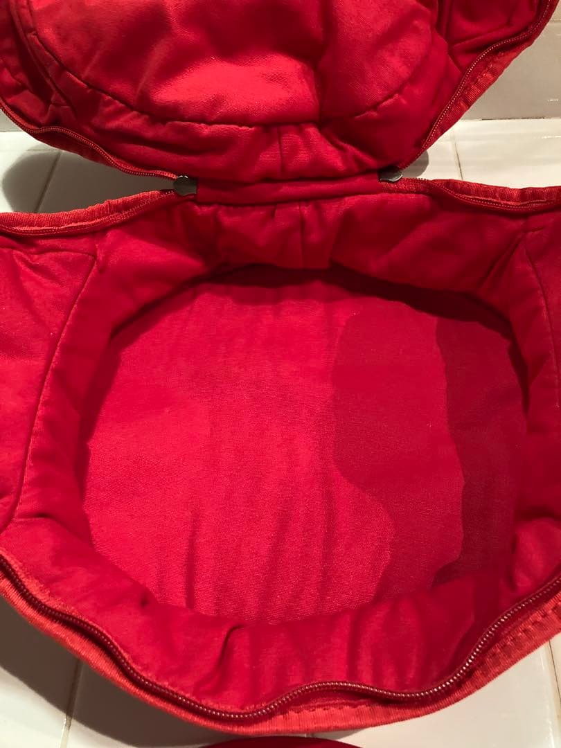 LE CREUSET ポットカバーＬ　チェリーレッド