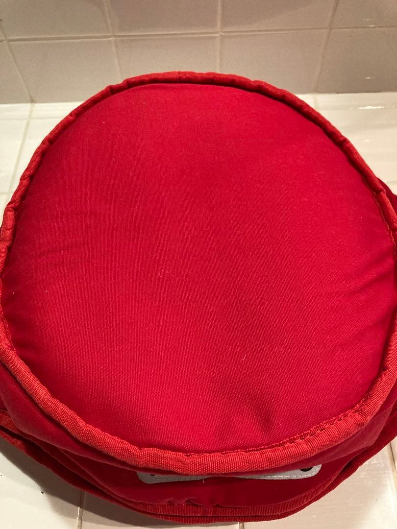 LE CREUSET ポットカバーＬ　チェリーレッド