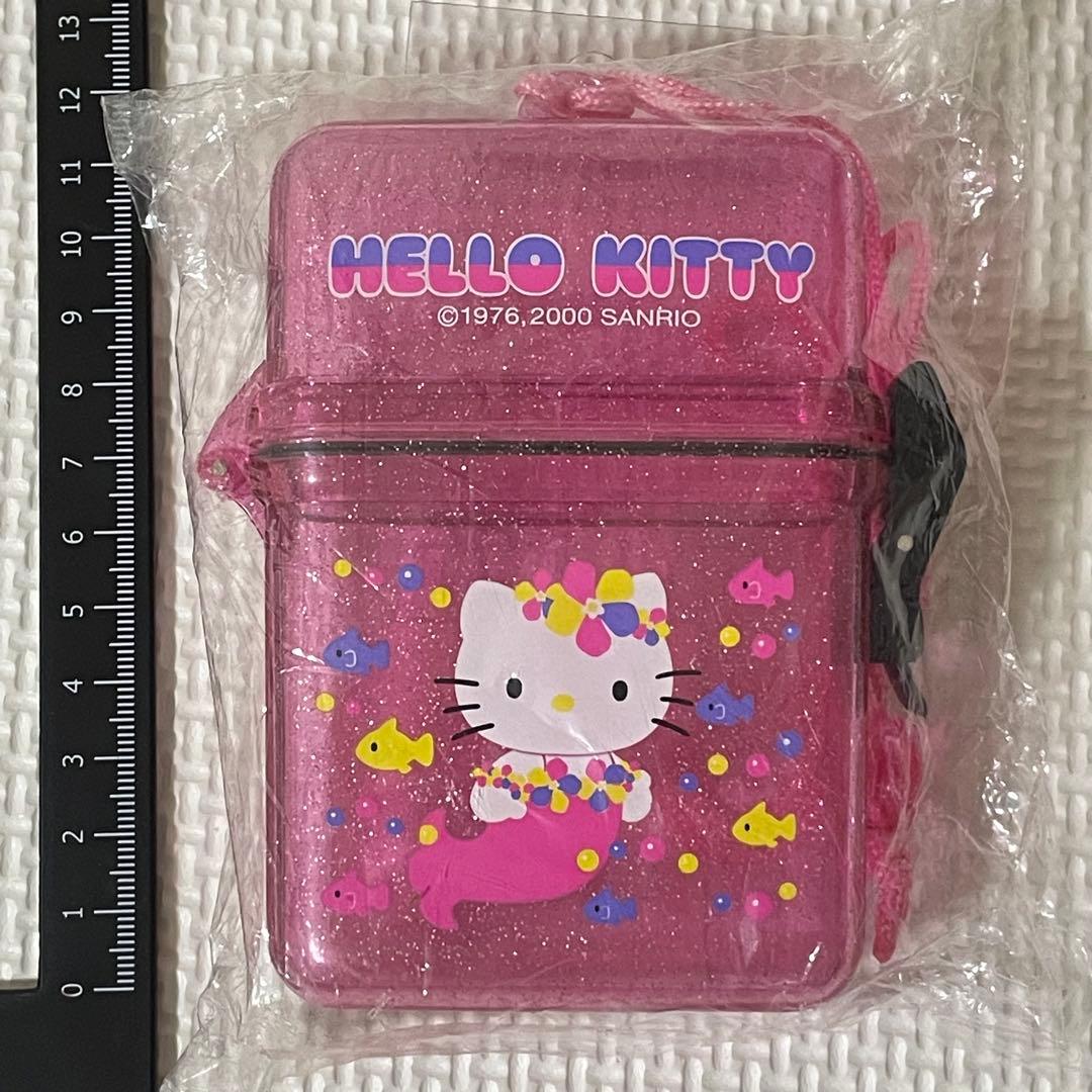 未開封★当時物　平成レトロ　サンリオ　ハローキティ　クリアケース　マーメイド