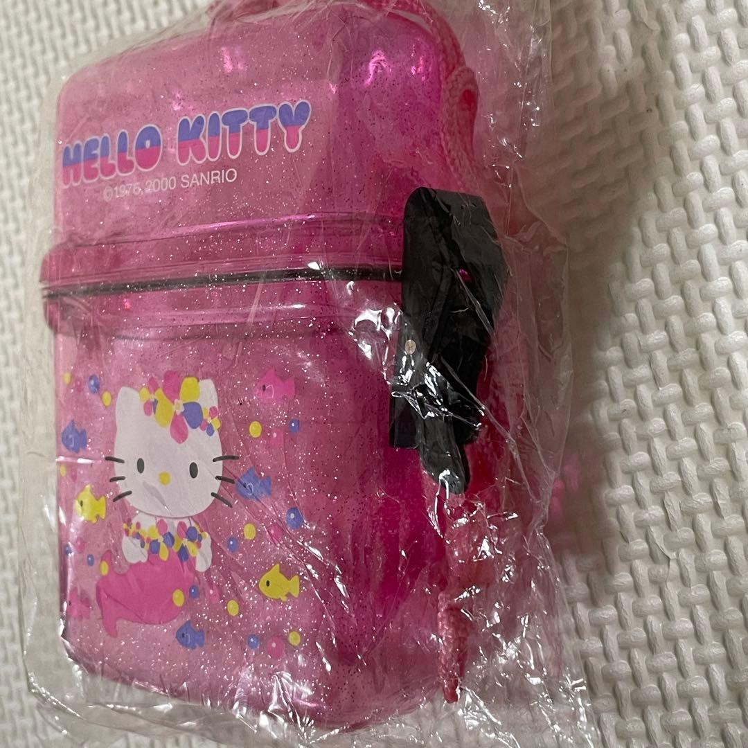 未開封★当時物　平成レトロ　サンリオ　ハローキティ　クリアケース　マーメイド