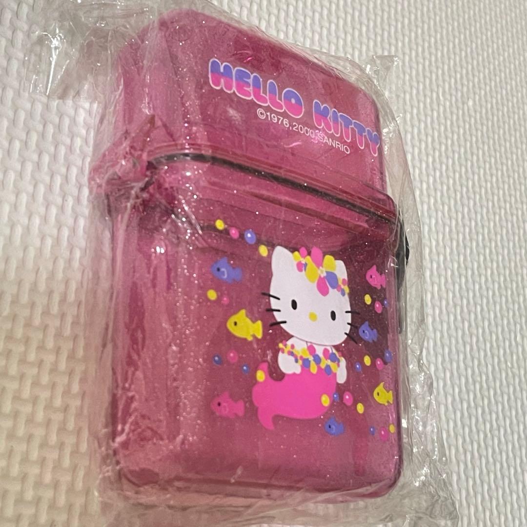 未開封★当時物　平成レトロ　サンリオ　ハローキティ　クリアケース　マーメイド