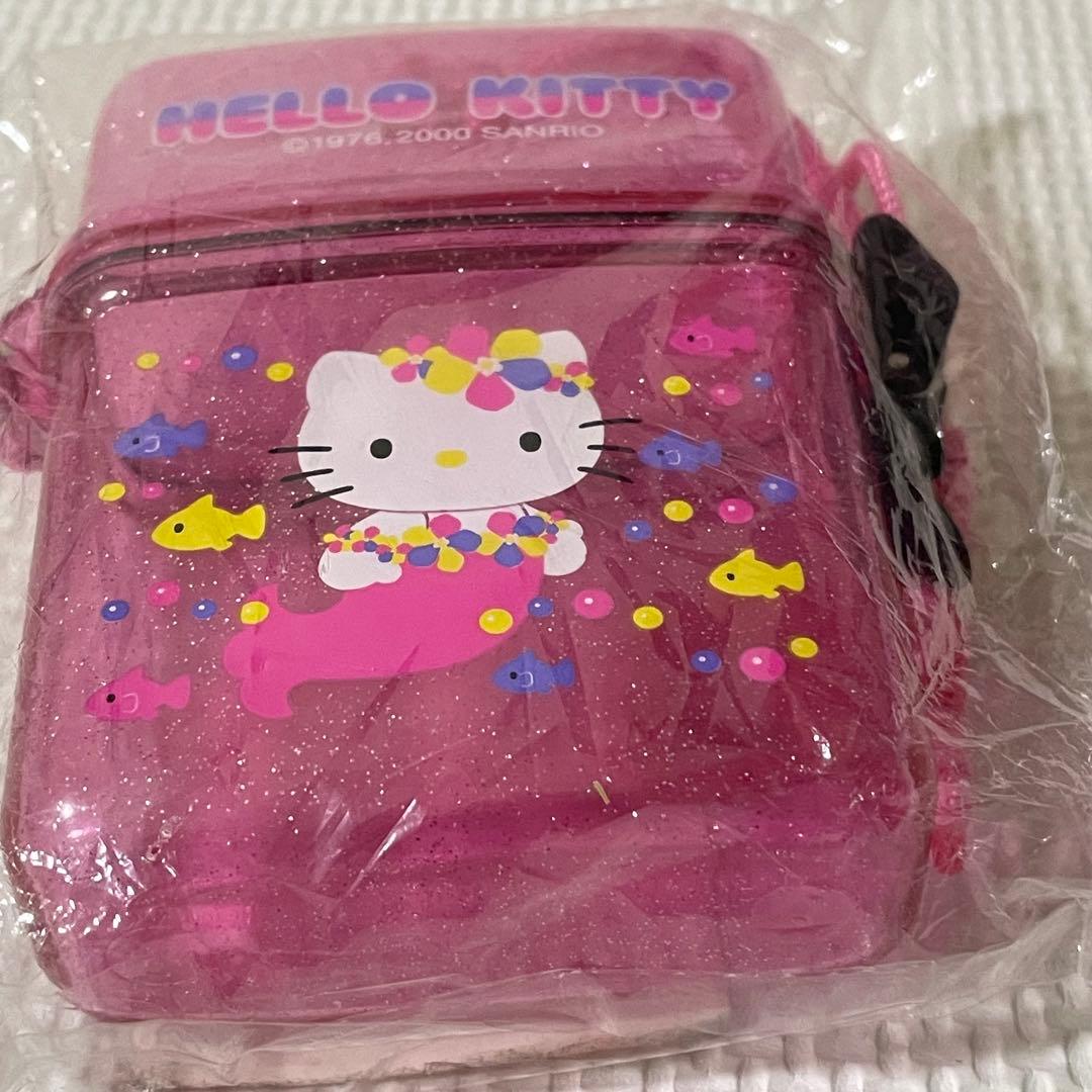 未開封★当時物　平成レトロ　サンリオ　ハローキティ　クリアケース　マーメイド