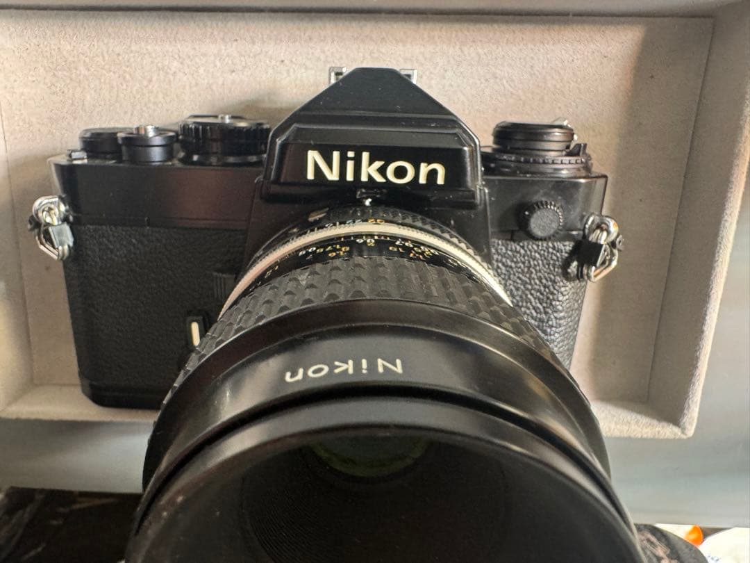 フィルムカメラ Nikon FE / micro-Nikkor F3.5 55mm