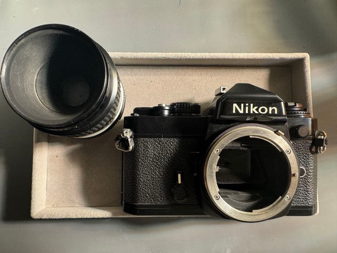 フィルムカメラ Nikon FE / micro-Nikkor F3.5 55mm