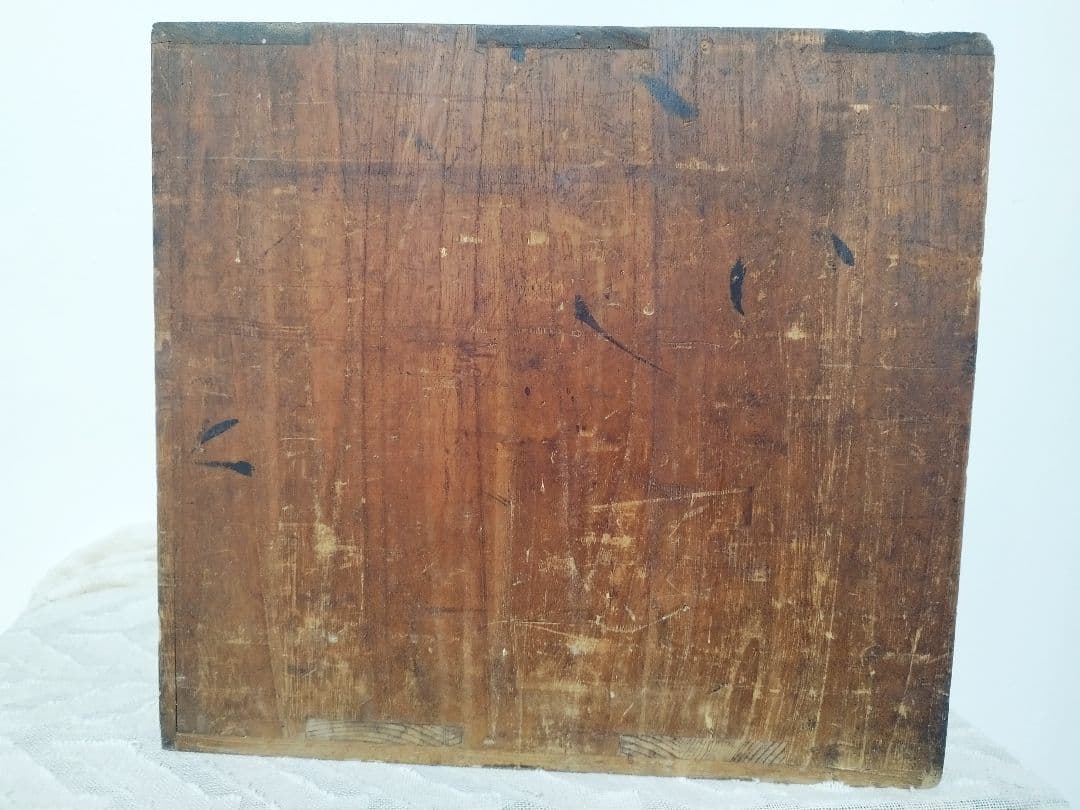 【古道具】明治　アンティーク　レトロ　小引き出し　ミニ箪笥