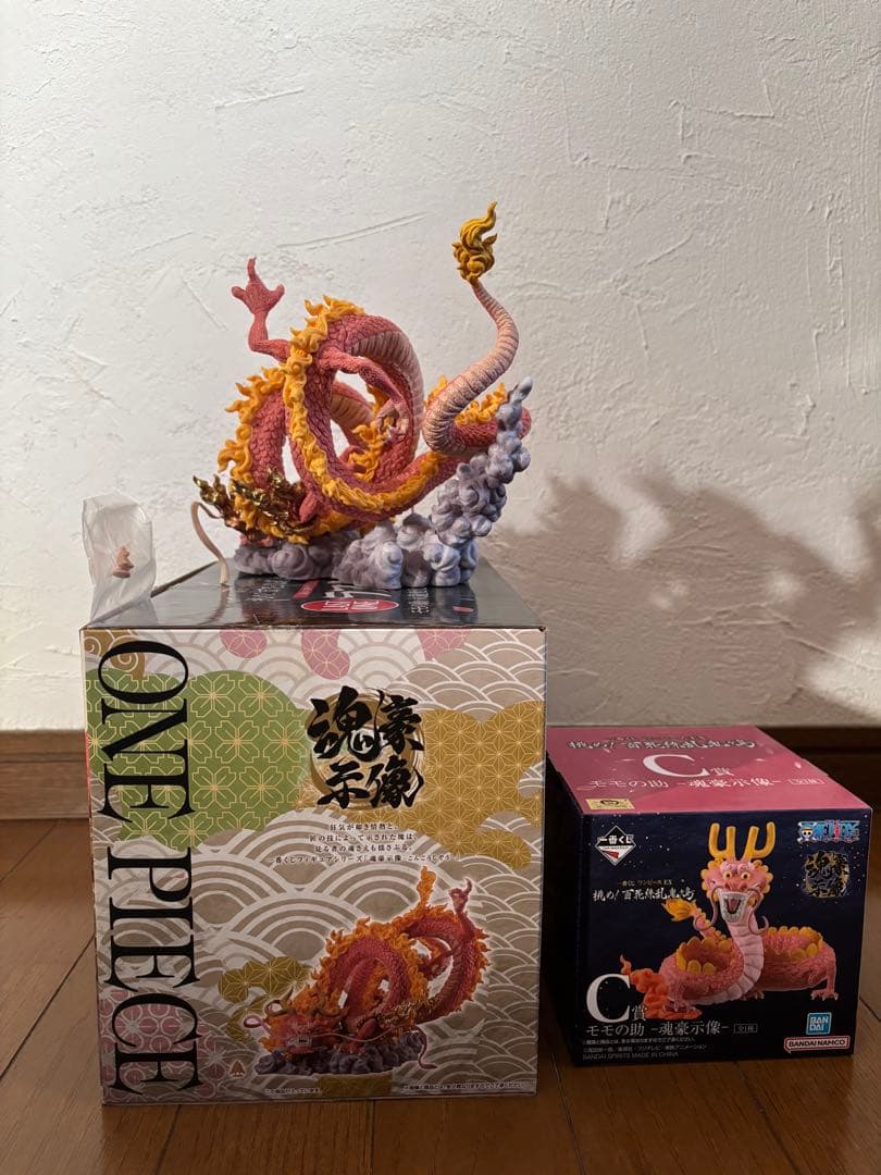 一番くじ ワンピース モモの助 魂豪示像　 ラストワン&未開封C賞