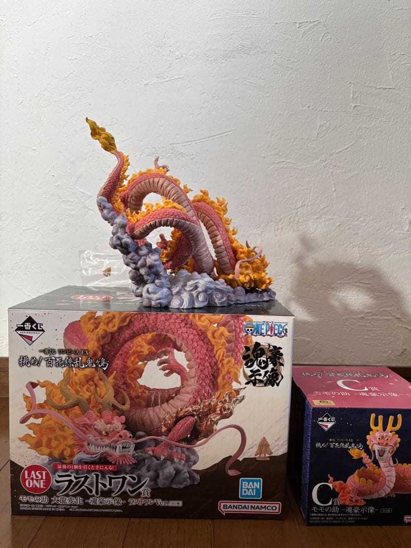 一番くじ ワンピース モモの助 魂豪示像　 ラストワン&未開封C賞