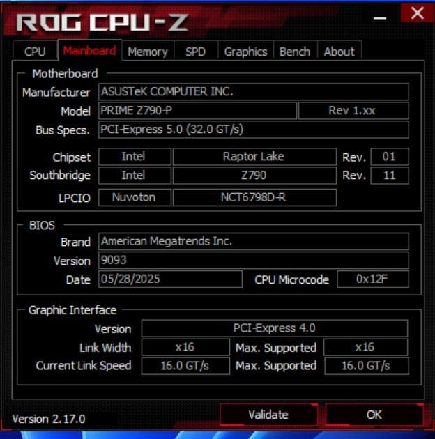 ASUS PRIME Z790-P CSM 本体＋I/Oパネル 動作確認済み#3
