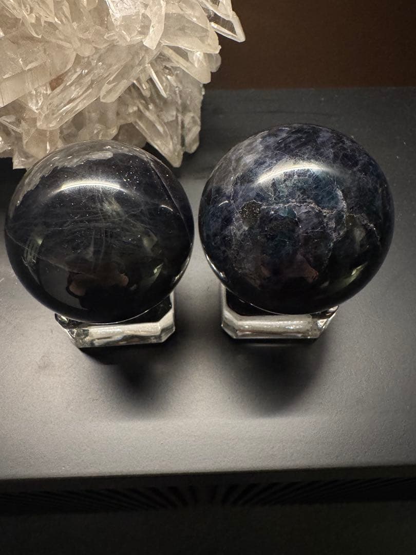 ブラジル産 アイオライト スフィア 高品質 ◎星空の煌めき⭐︎