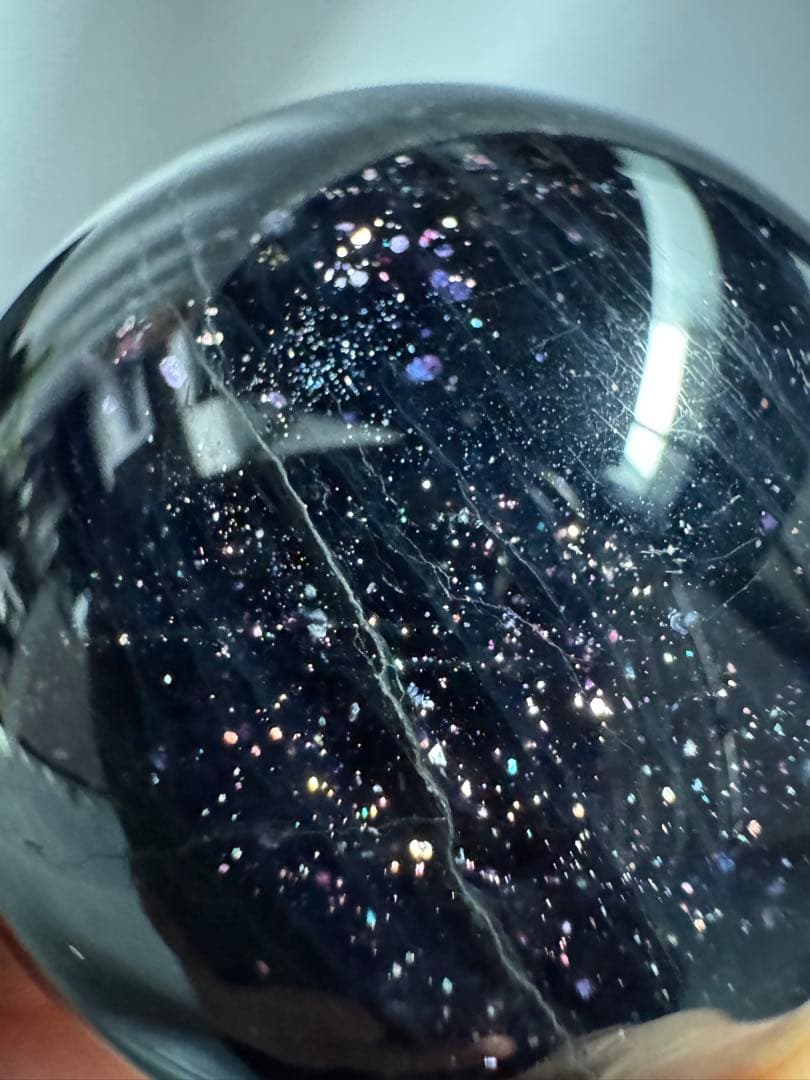 ブラジル産 アイオライト スフィア 高品質 ◎星空の煌めき⭐︎