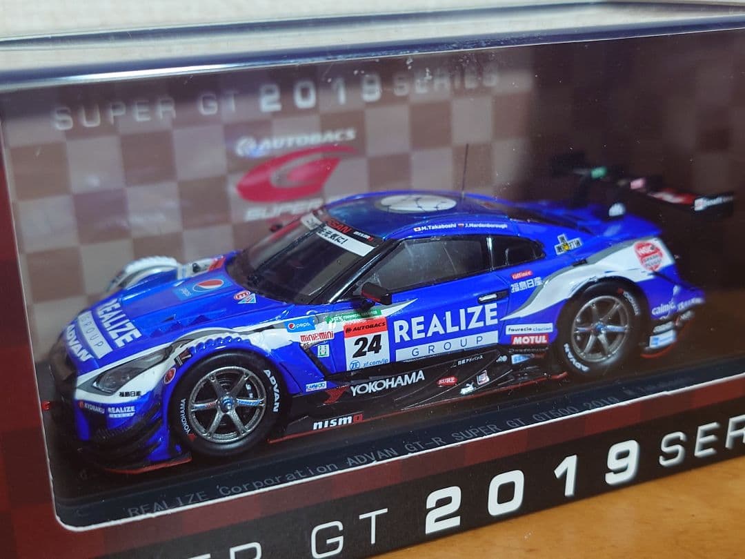 エブロ 1/43 SUPER GT GT500 2019 リアライズ GT-R
