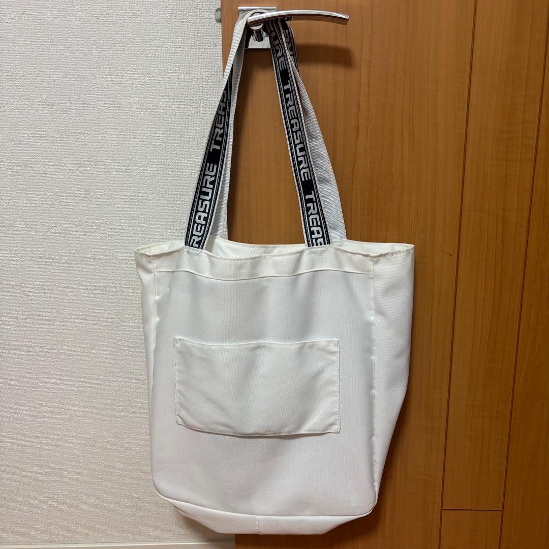 TREASURE wonderland トートバッグ　白