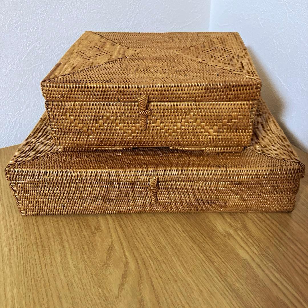 アタ製品 小物入れ 書類ケース 2個セット