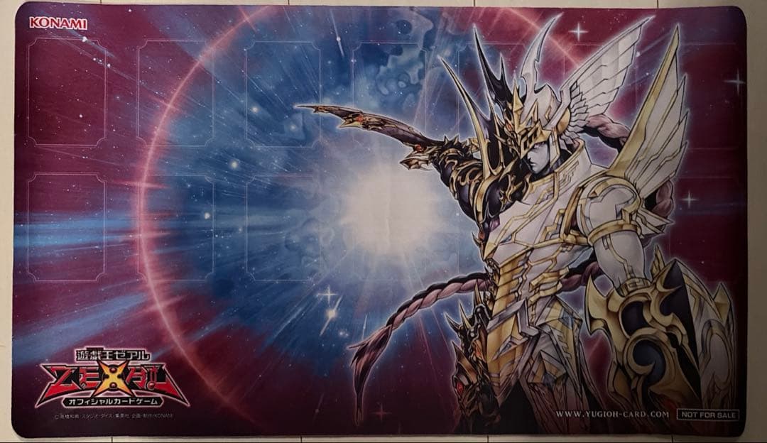 遊戯王　ゼアル　カオスソルジャー　宵闇の使者　プレイマット