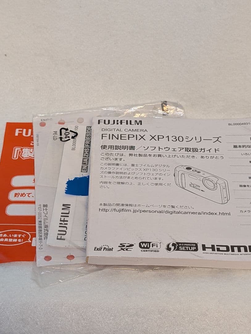 ✨SDカード付✨Fujifilm FinePix XP130